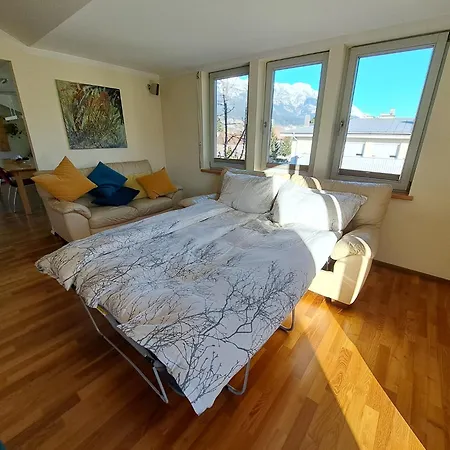 Апартаменты Grosse Exklusive Mit Balkon Und Fantastischer Aussicht Auf Bergwelt Inkl Privatem Parkplatz Mit E-ladestation Инсбрук
